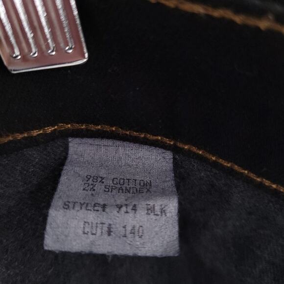 J Brand Black Straight Jeans 28 - Picture 4 of 8